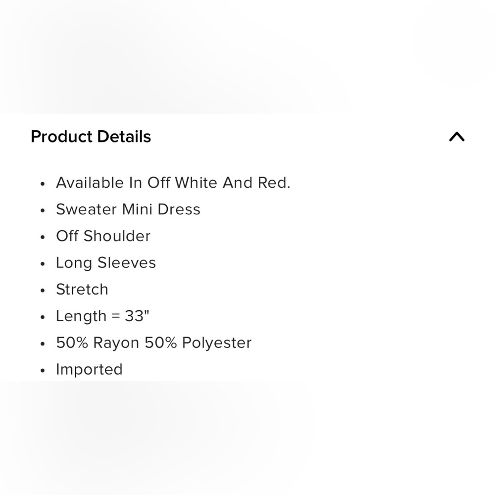 Fashion Nova White Sweater Mini Dress-Size XL NWT🤍 - Picture 5 of 5